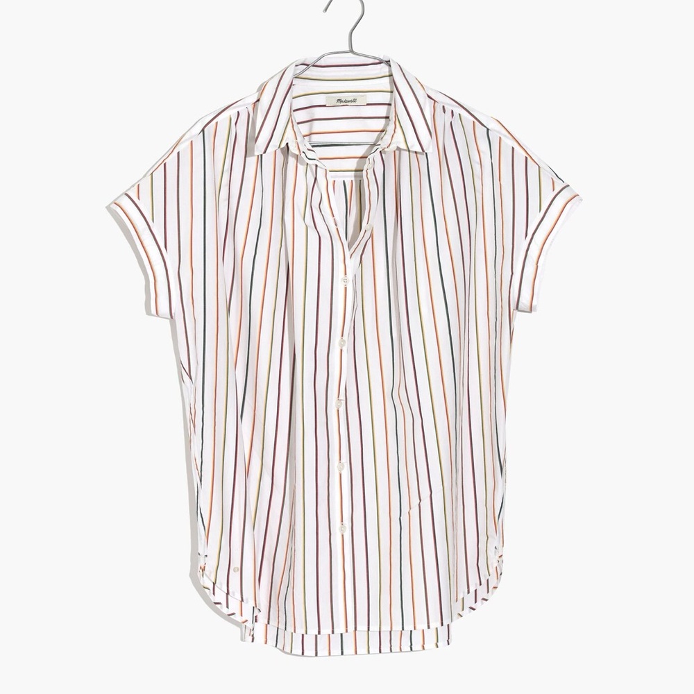 Madewell Central Shirt in Sadie Stripe